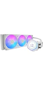 Amazon.co.jp: Cooler Master ML 360 Atmos II LCD White 簡易水冷CPU